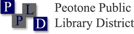 Peotone Library.Logo